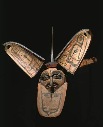 Kwakiutl Transformation Mask by American School